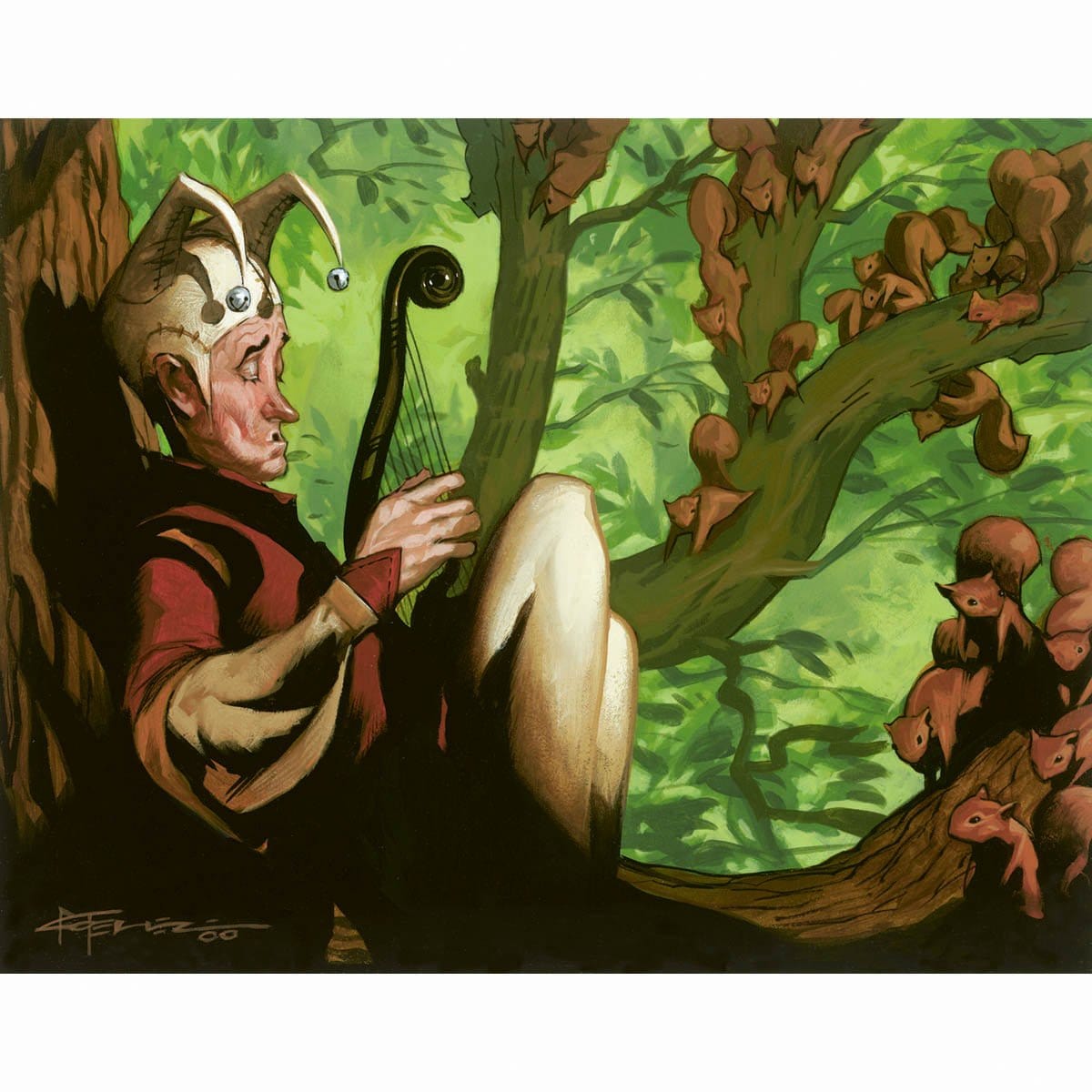 Nut Collector Print
