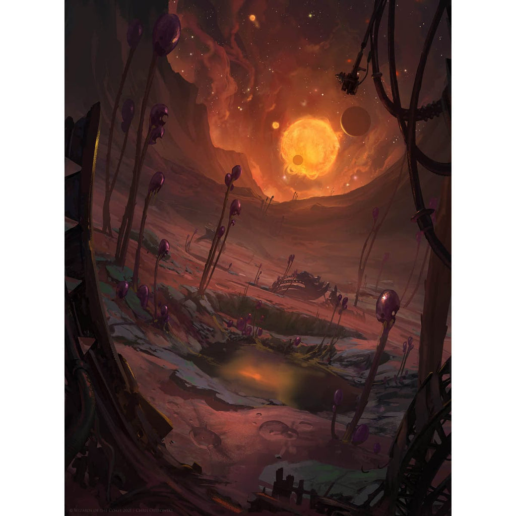 Blood Crypt Print - Original Magic Art