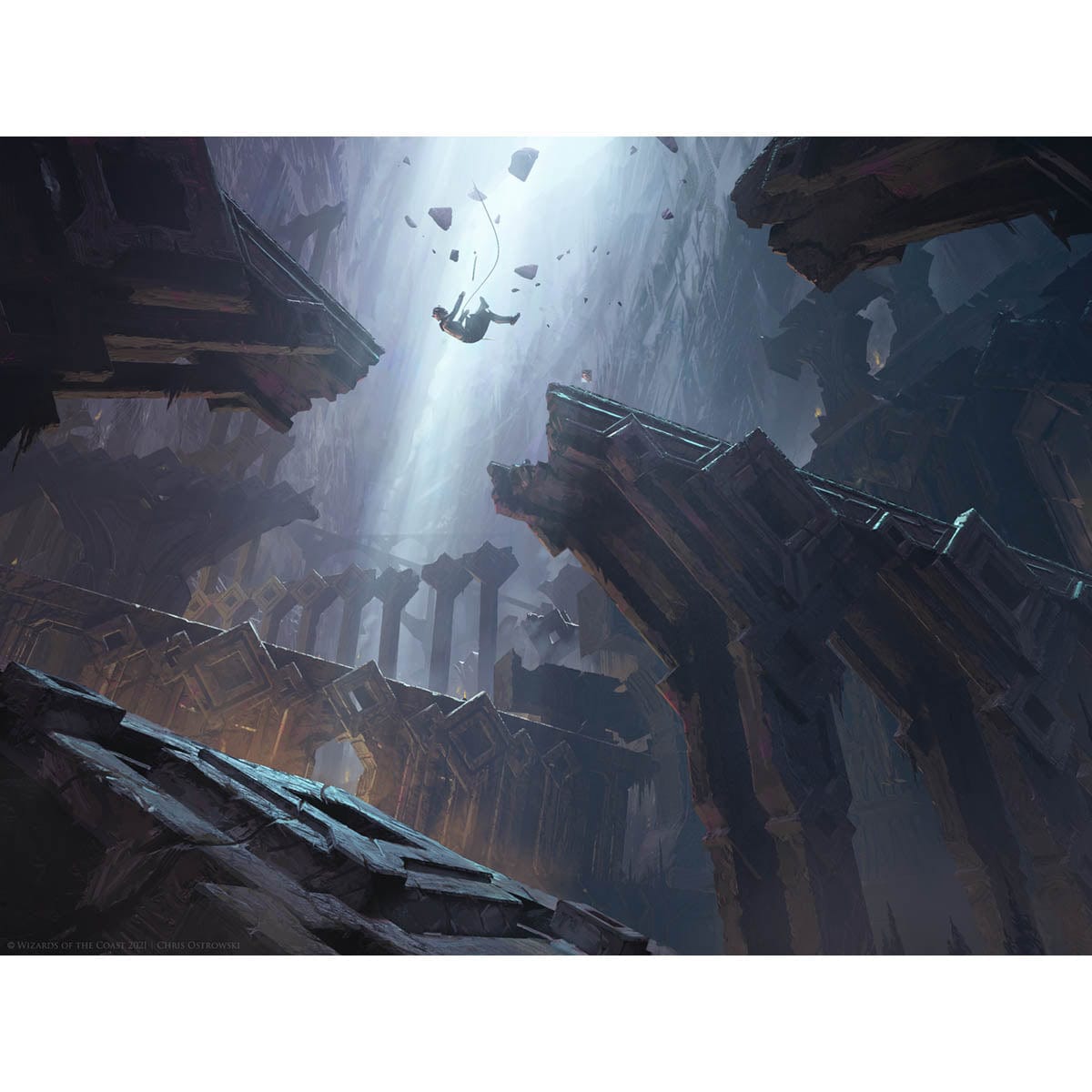 Underdark Rift Print - Original Magic Art