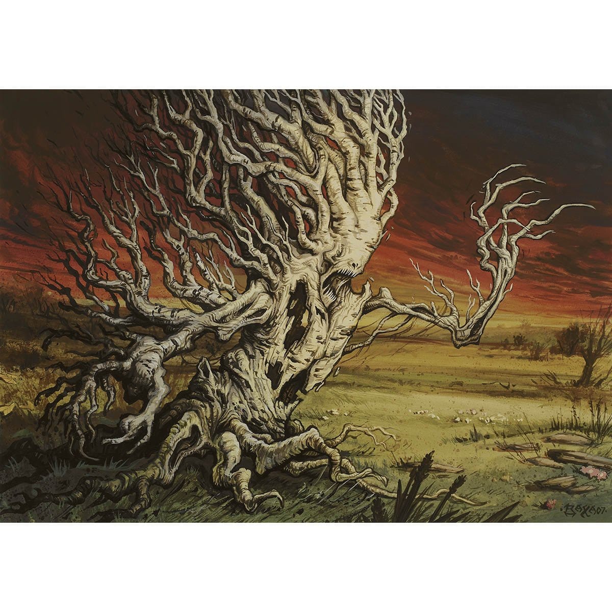 Old Ghastbark Print - Original Magic Art Old Ghastbark Print - Original Magic Art