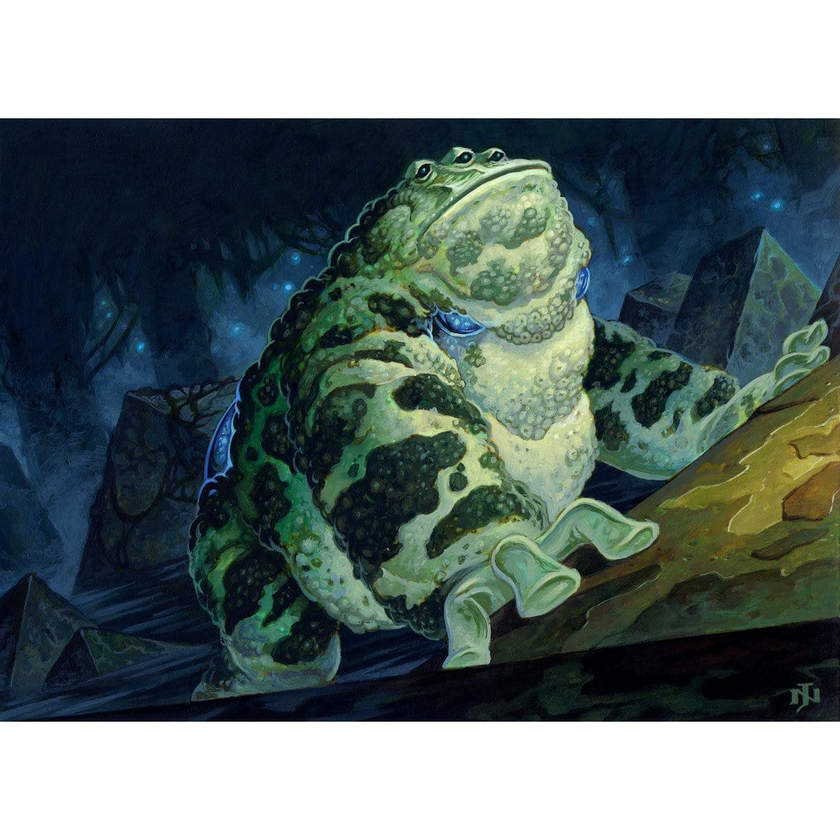mtg cards with frogs in the art Kermit Frog Here draw a card.Discard a card Set Name: Bloomburrow, Type: Creature,