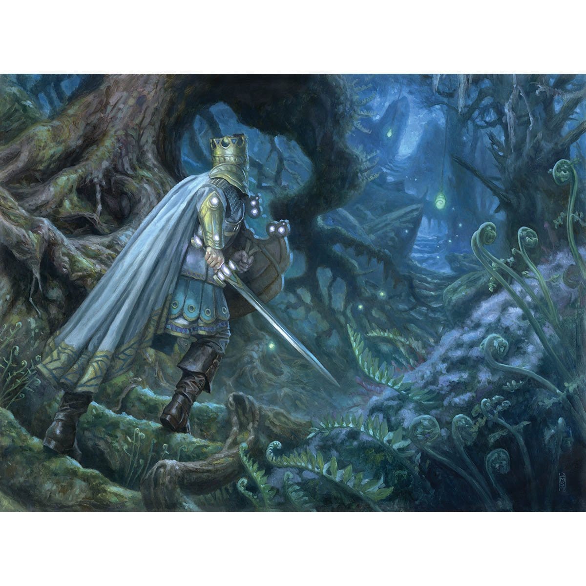 Once Upon a Time Print - Print - Original Magic Art - Accessories for Magic the Gathering and other card games