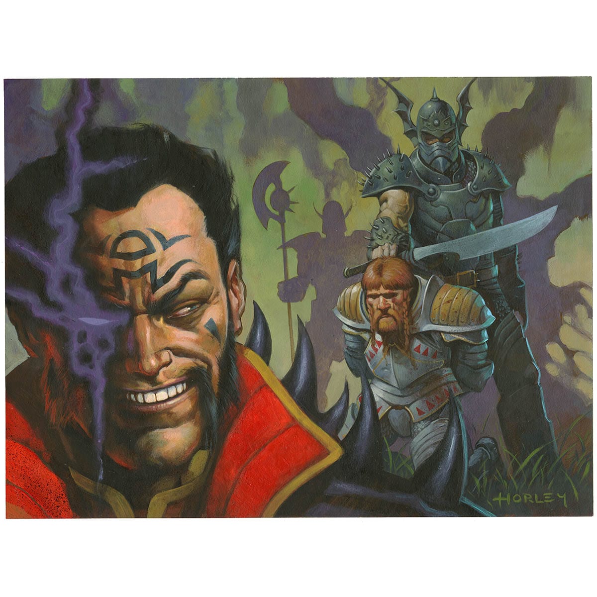 Oppression Print - Print - Original Magic Art - Accessories for Magic the Gathering and other card games