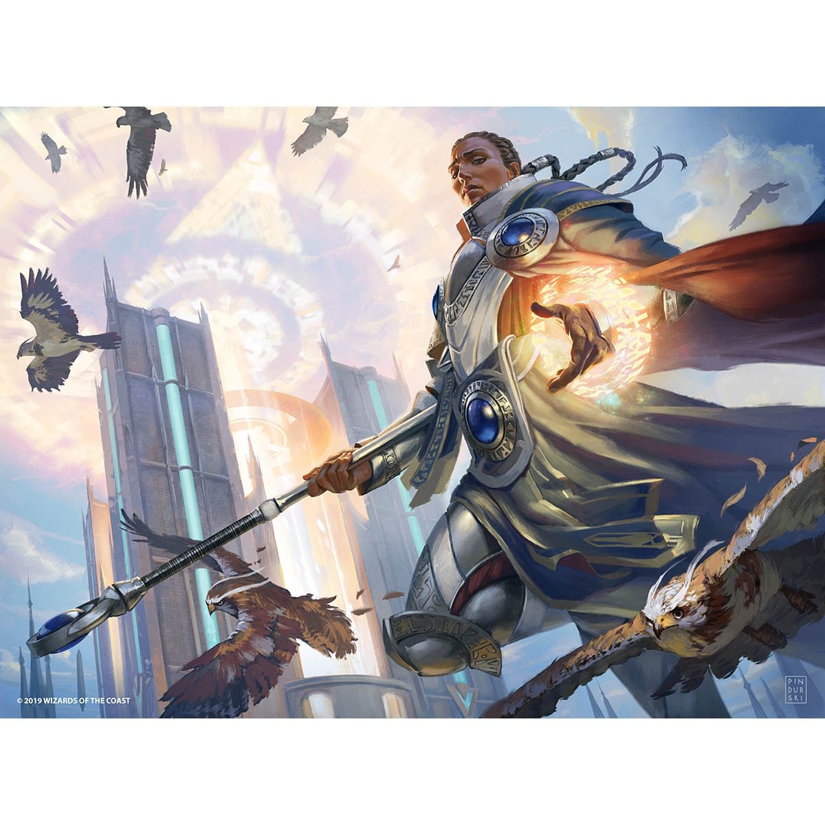 Elite Guardmage Print - Print - Original Magic Art - Accessories for Magic the Gathering and other card games