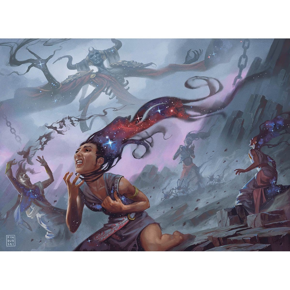 Underworld Dreams Print - Print - Original Magic Art - Accessories for Magic the Gathering and other card games