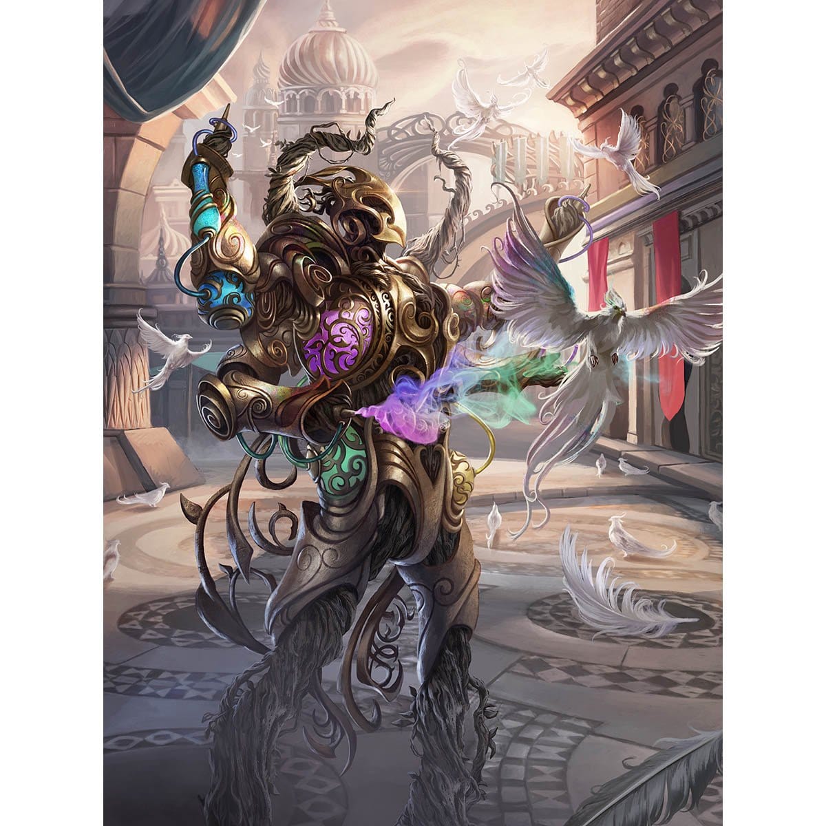 Painter's Servant Print