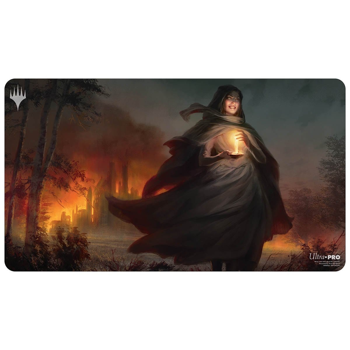 Past in Flames Playmat