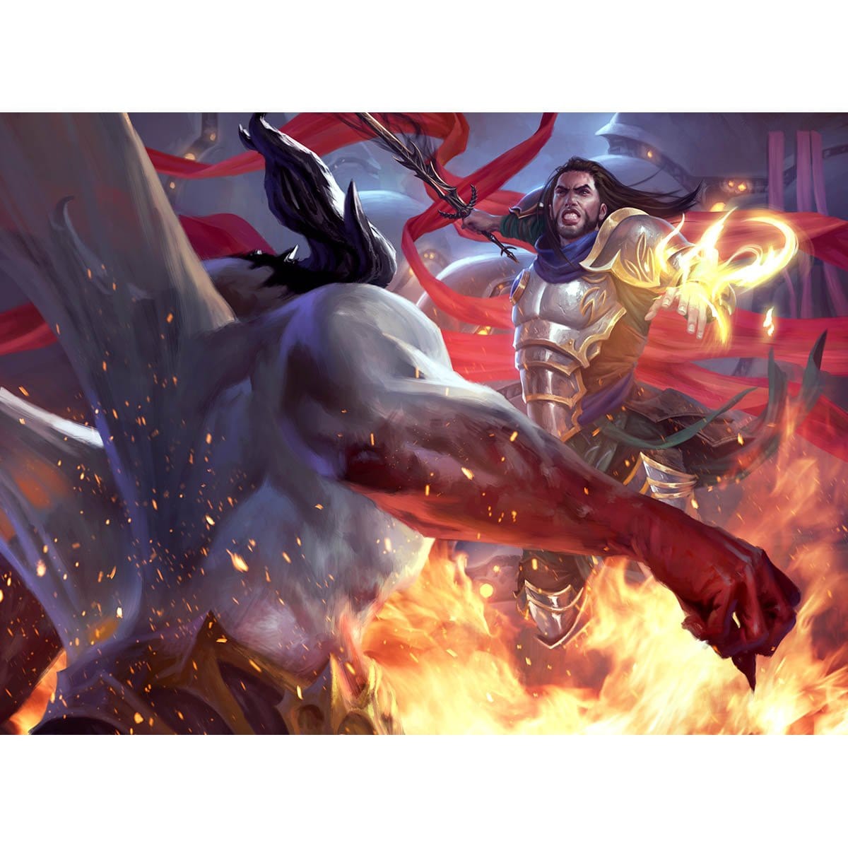 Path to Exile Print - Original Magic Art Path to Exile Print - Original Magic Art