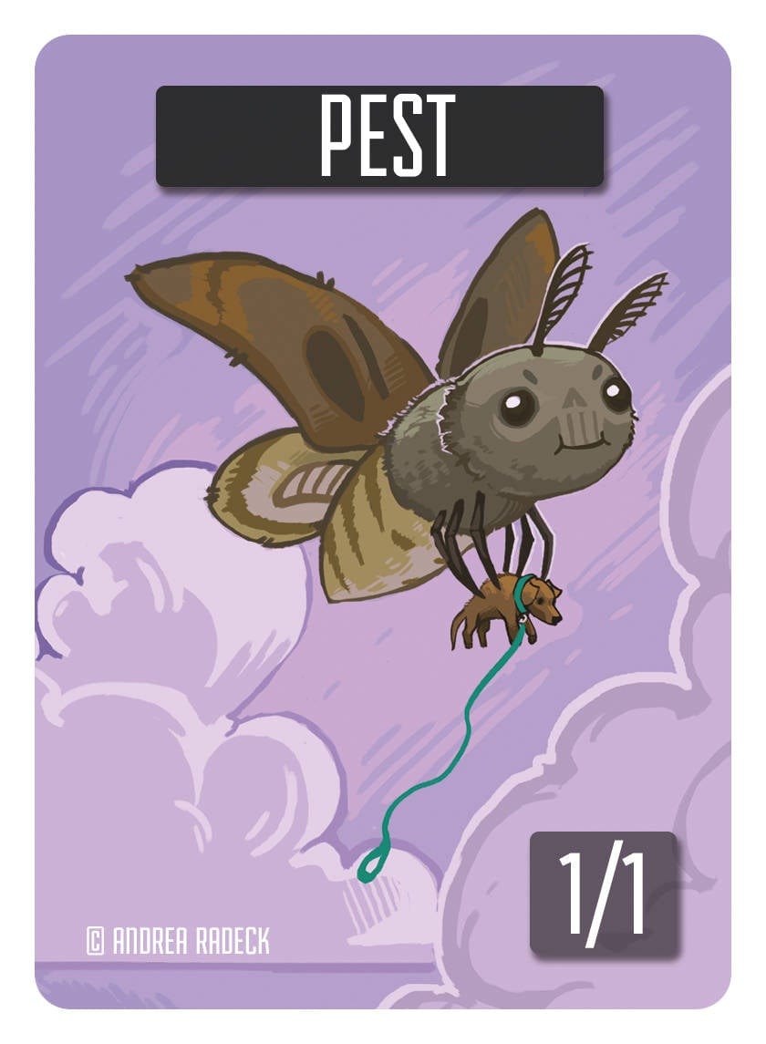 Pest Token (1/1) by Andrea Radeck