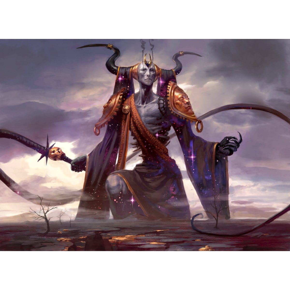 Erebos, God of the Dead Print - Print - Original Magic Art - Accessories for Magic the Gathering and other card games