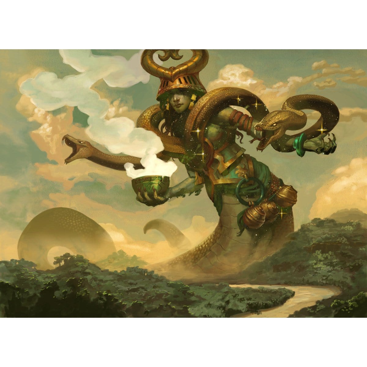 Pharika, God of Affliction Print - Print - Original Magic Art - Accessories for Magic the Gathering and other card games