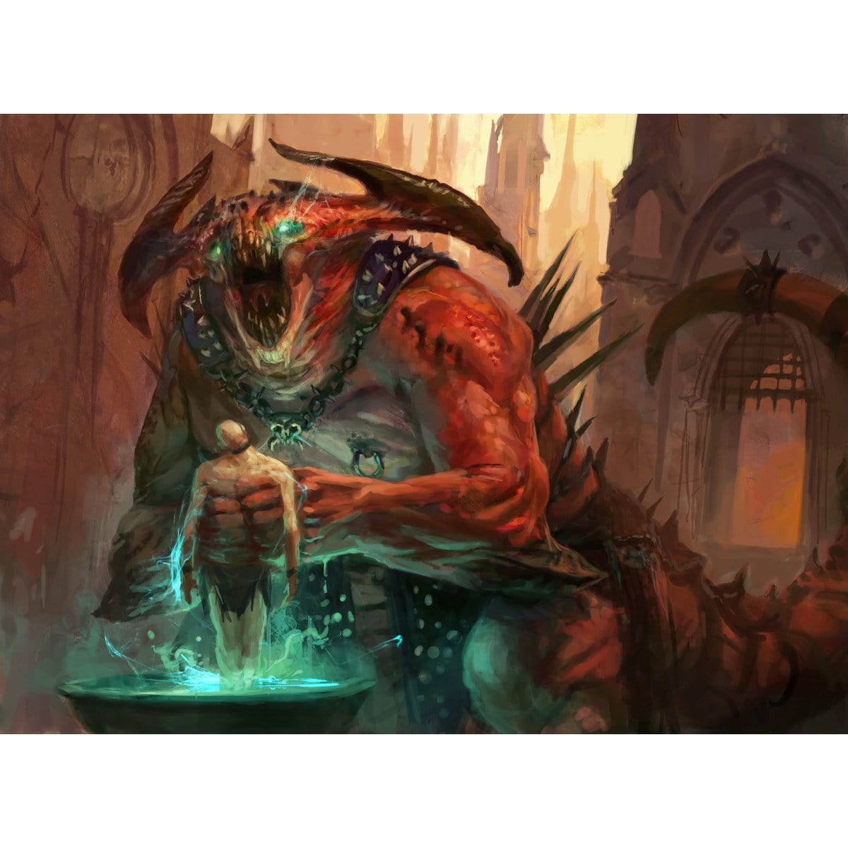 Sire of Insanity Print - Print - Original Magic Art - Accessories for Magic the Gathering and other card games