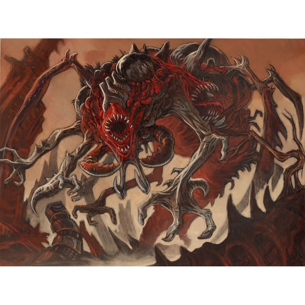 Phantasmagorian Print - Print - Original Magic Art - Accessories for Magic the Gathering and other card games