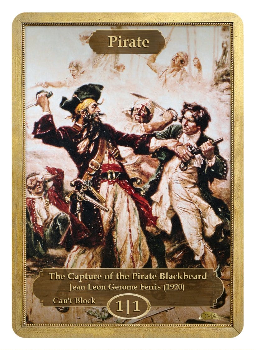 Pirate Token (1/1 - Can't Block) by Jean Leon Gerome Ferris