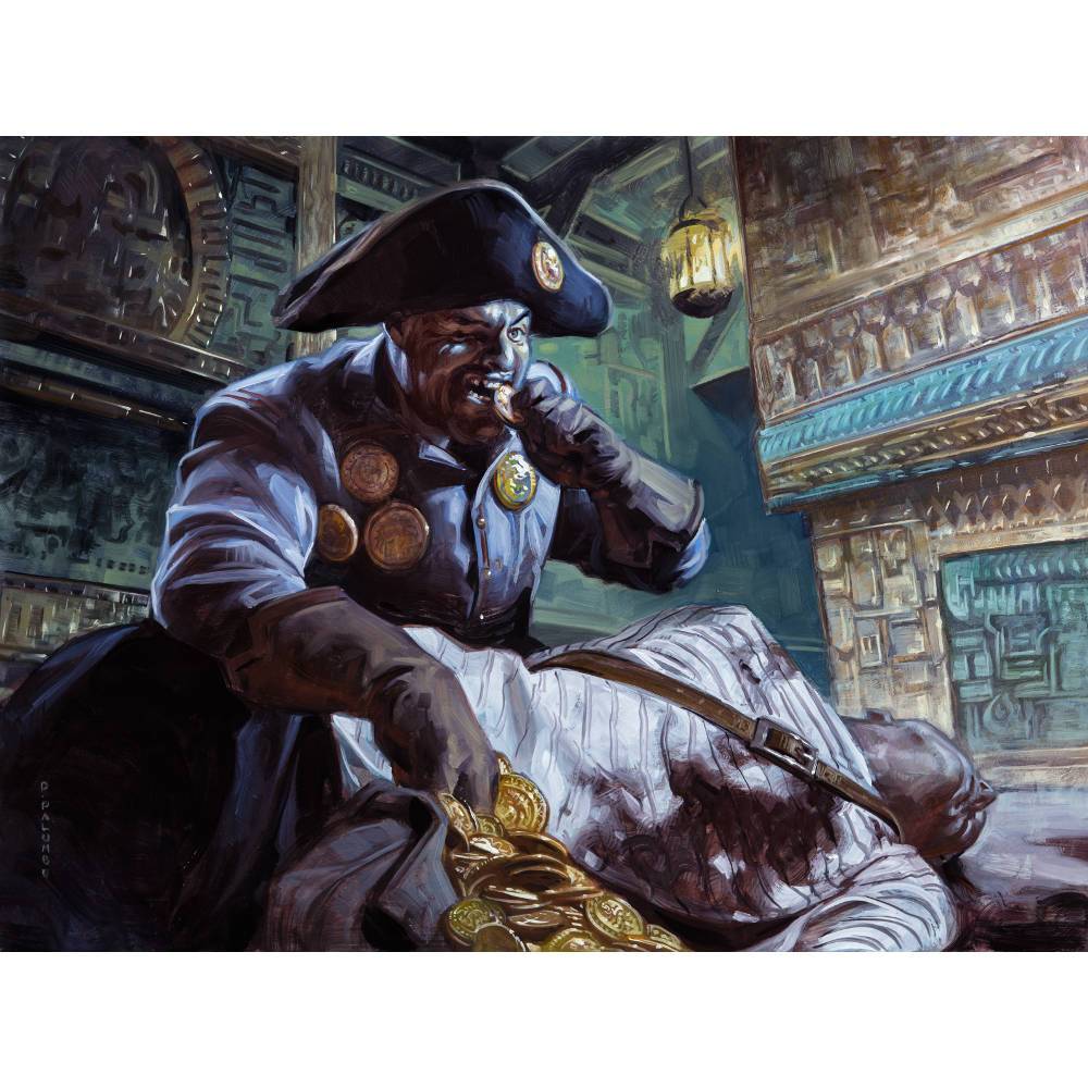 Pitiless Plunderer Print - Print - Original Magic Art - Accessories for Magic the Gathering and other card games
