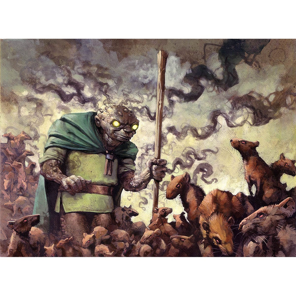 Plague of Vermin Print - Original Magic Art