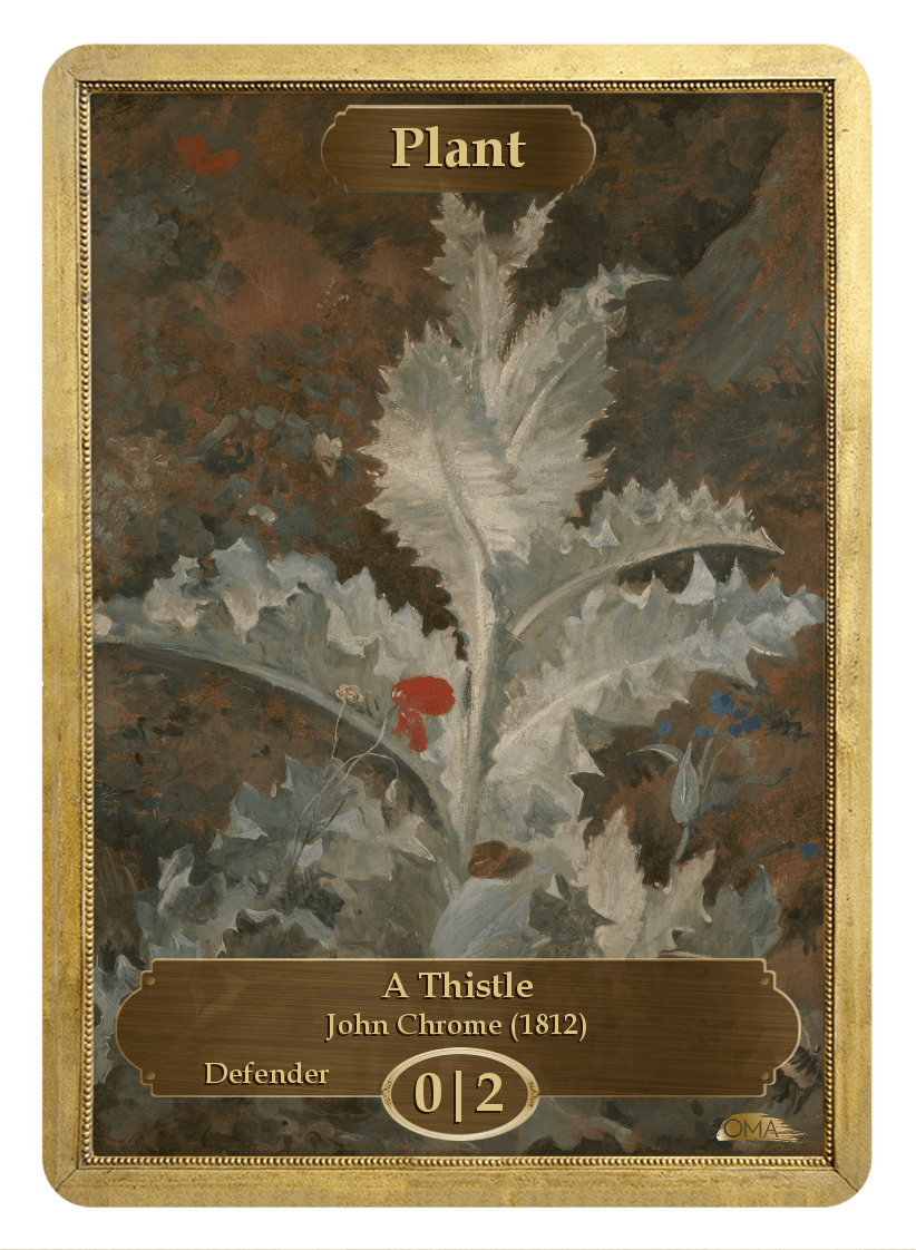 Plant Token (0/2 - Defender) by John Chrome