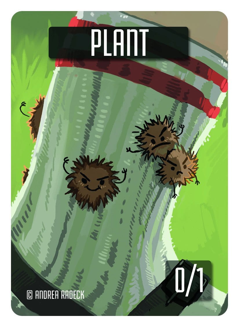 Plant Token (0/1) by Andrea Radeck