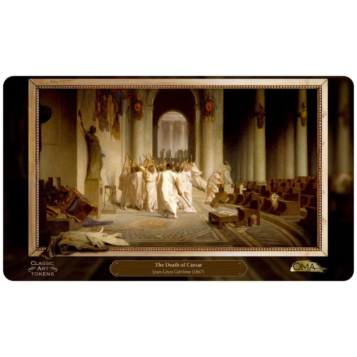 Assassin Playmat by Jean-Léon Gérôme - Playmat - Original Magic Art - Accessories for Magic the Gathering and other card games
