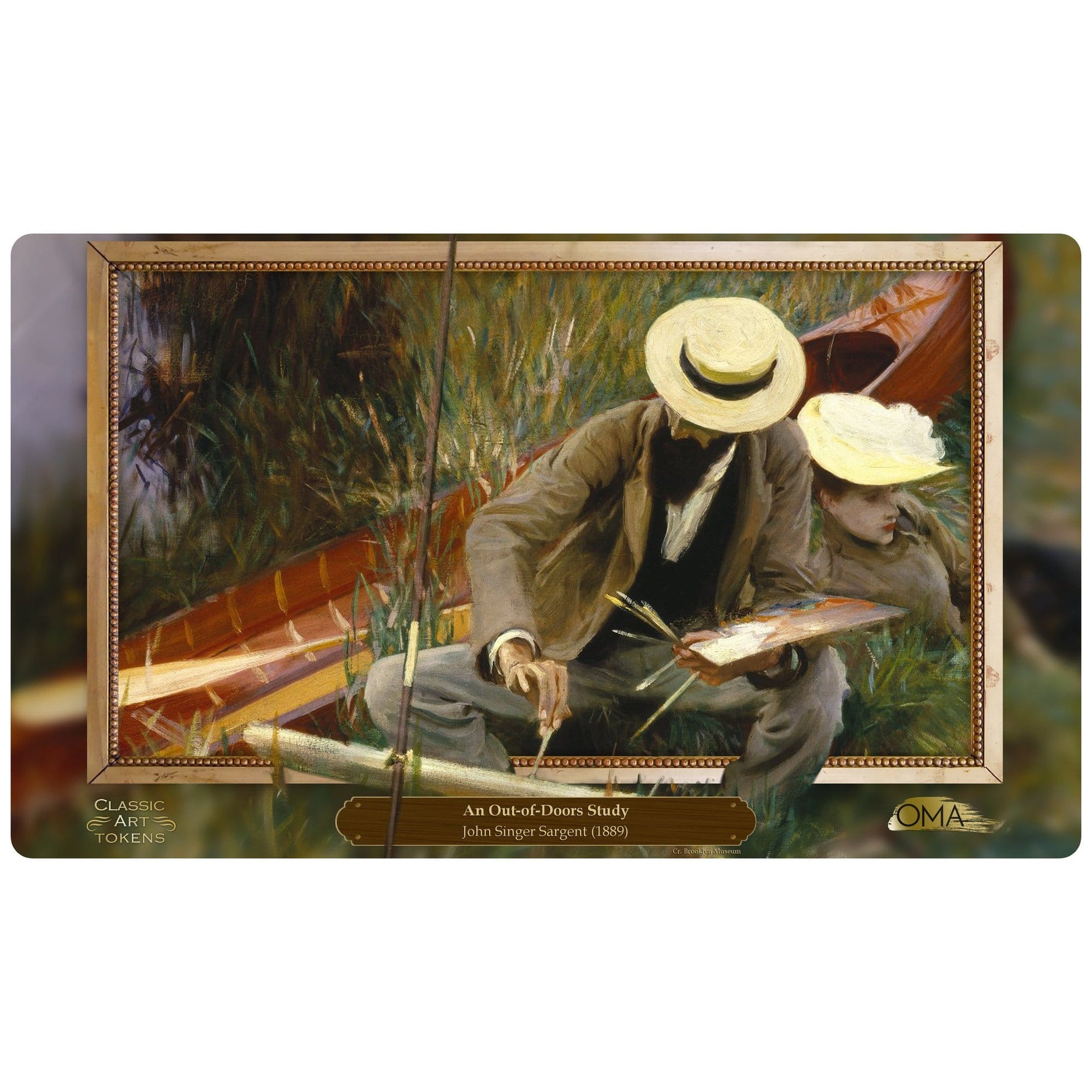 Copy Playmat by John Singer Sargent - Playmat - Original Magic Art - Accessories for Magic the Gathering and other card games