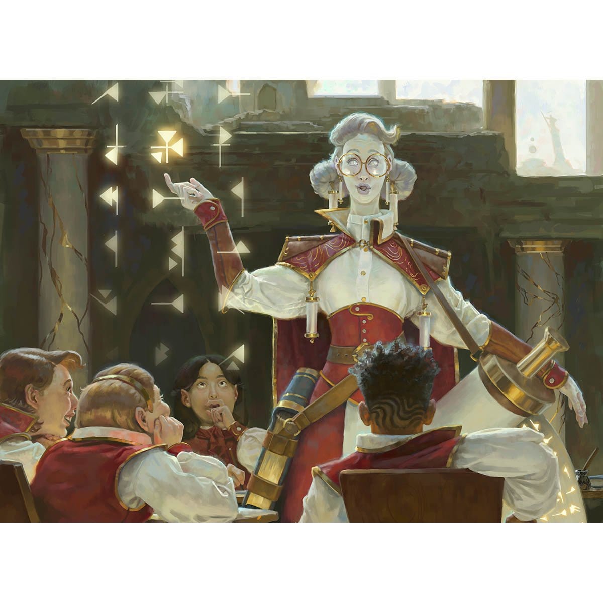 Professor of Symbology Print