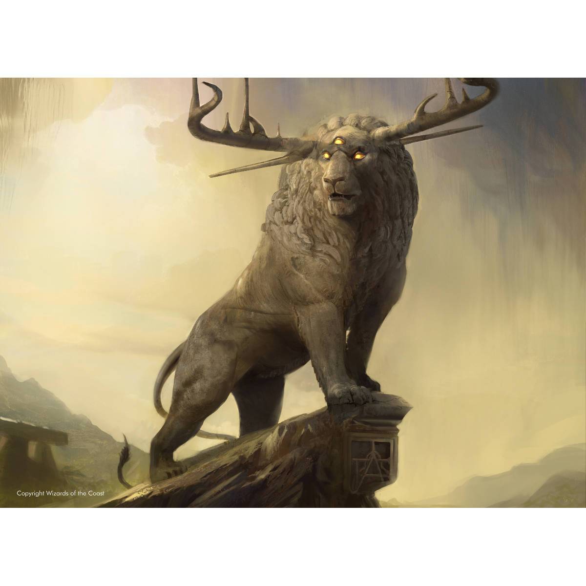 Titus Lunter Tagged "5/5" - Original Magic Art Titus Lunter Tagged "5/5" - Original Magic Art