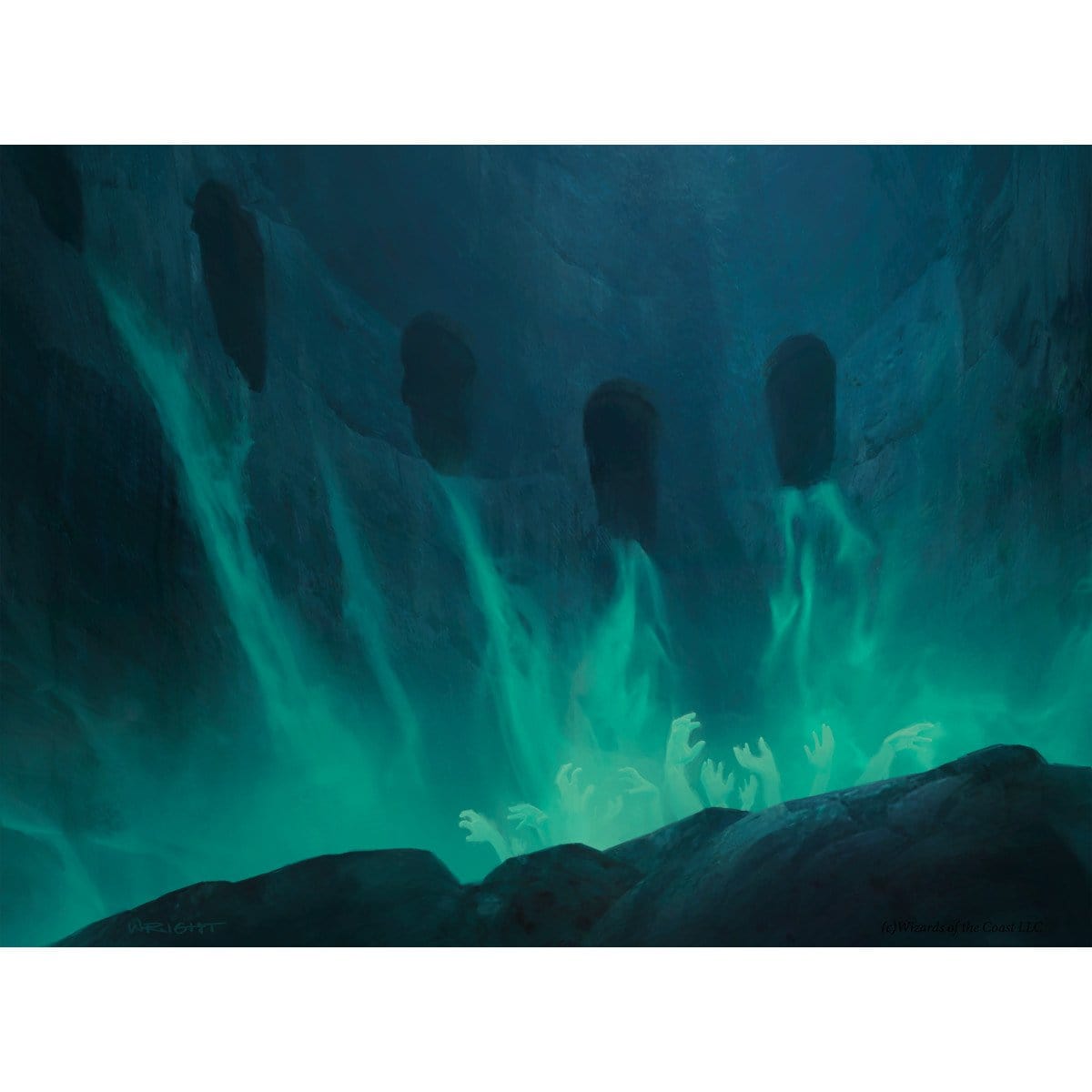 Cavern of Souls Print - Print - Original Magic Art - Accessories for Magic the Gathering and other card games