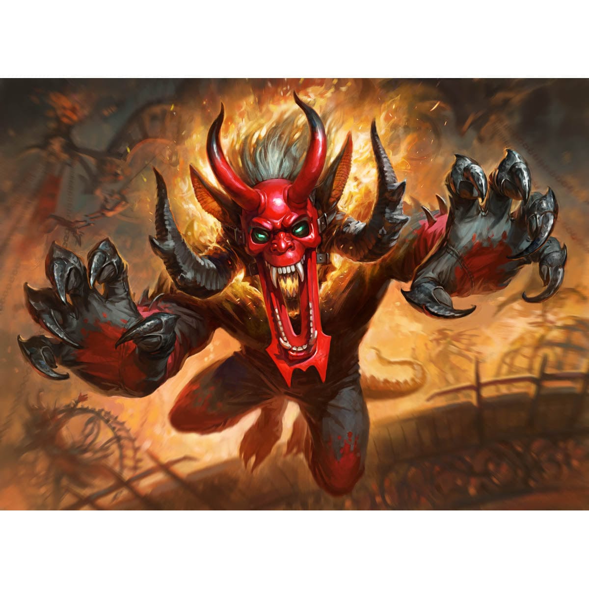 Rakdos Wallpaper Rakdos, Patron Of Chaos | Magic: The Gathering MTG