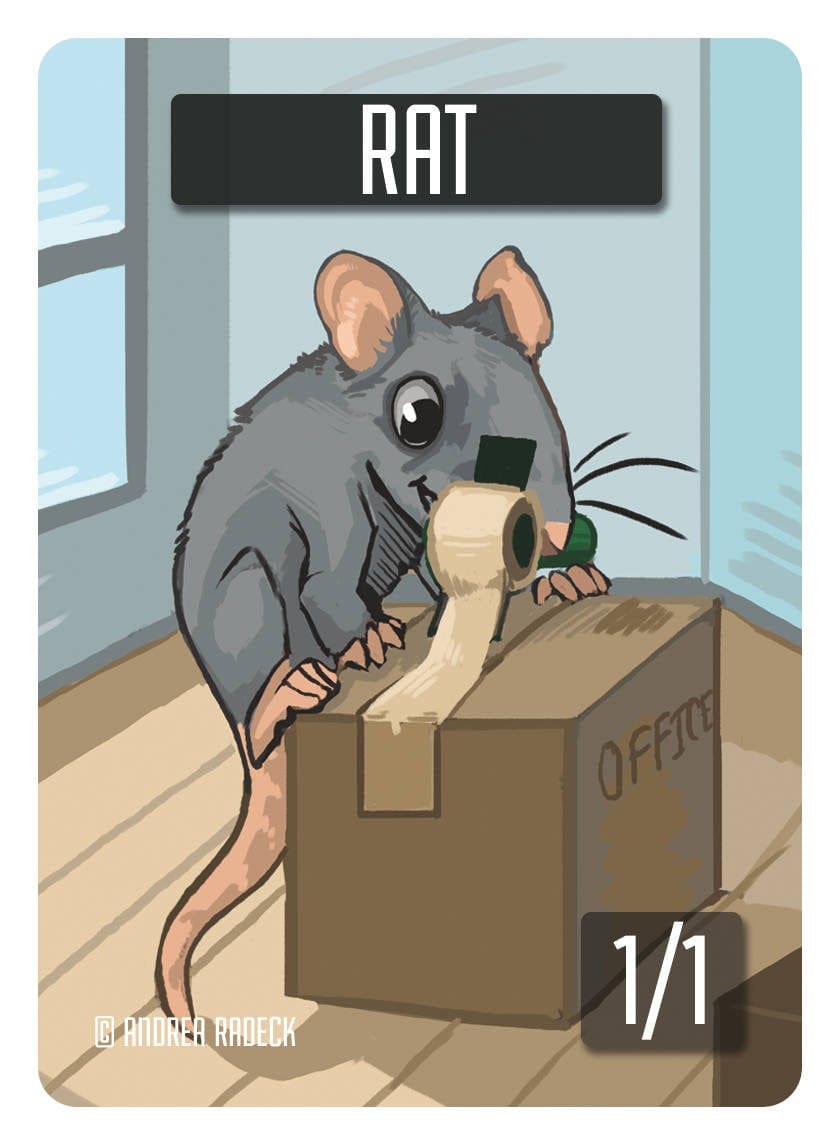 Rat Token (1/1) by Andrea Radeck