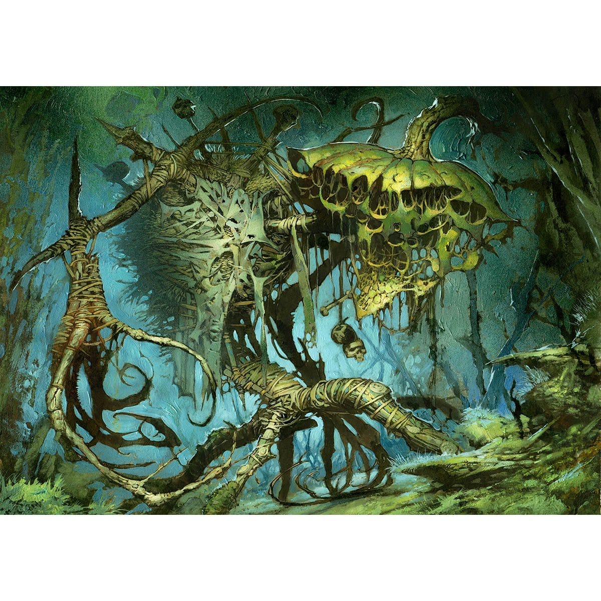 Reaper King MtG Art from Shadowmoor Set by Jim Murray - Art of Magic: the  Gathering