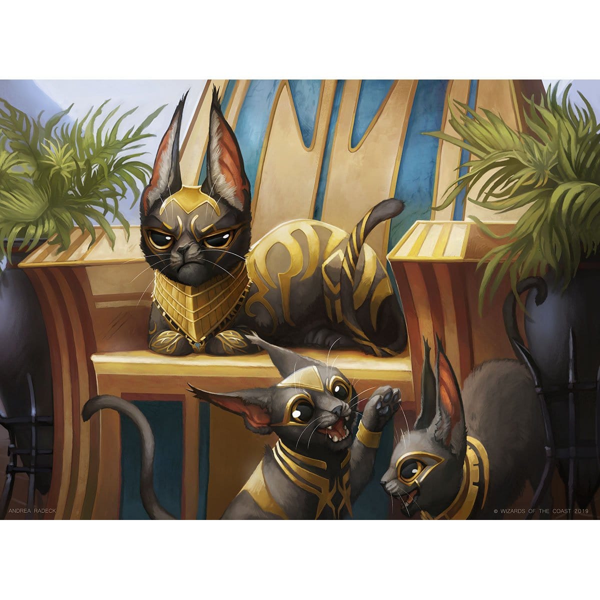 andrea radeck mtg cards Tasipurr, the Golden Paw - Creature Collection Andrea Radeck Tagged "Cat" -