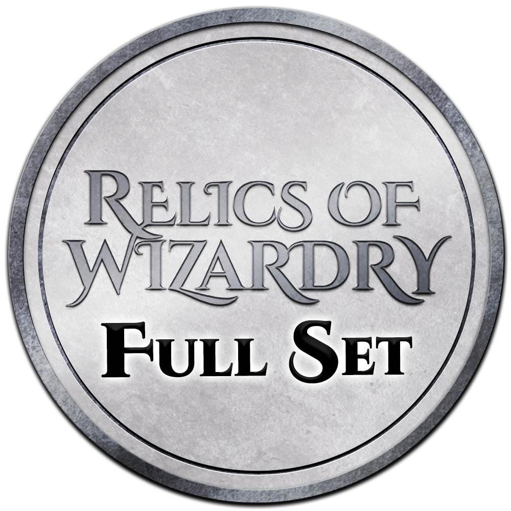 Relics of Wizardry - Full Set - Relic - Original Magic Art - Accessories for Magic the Gathering and other card games