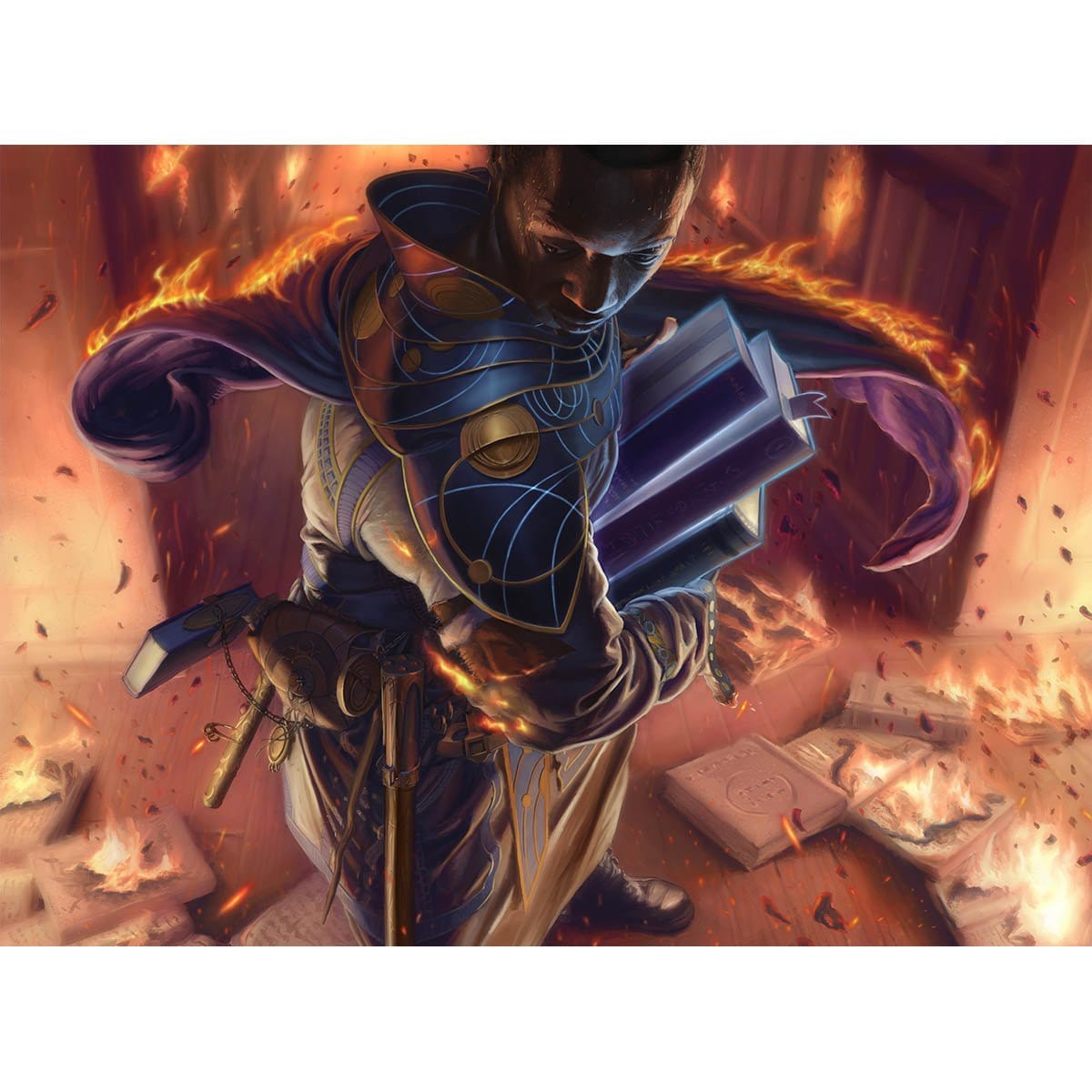 Rescue Print - Print - Original Magic Art - Accessories for Magic the Gathering and other card games