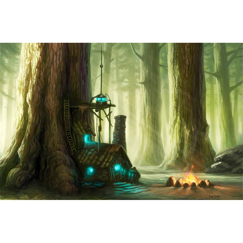 Alchemist&#39;s Refuge Print - Print - Original Magic Art - Accessories for Magic the Gathering and other card games