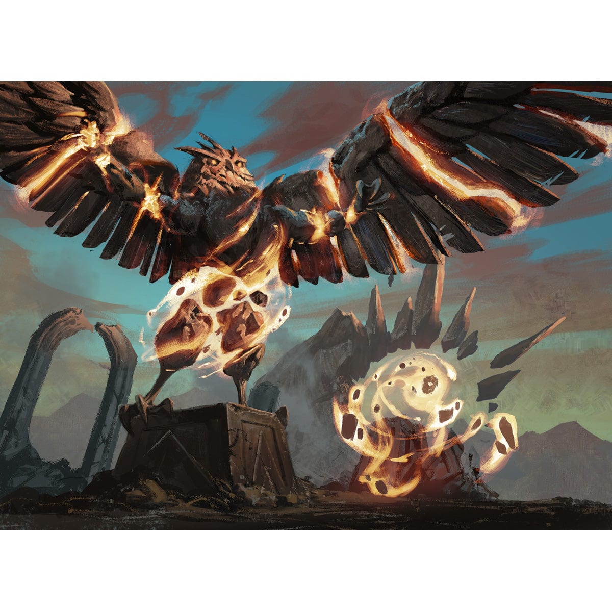 Returned Pastcaller Print