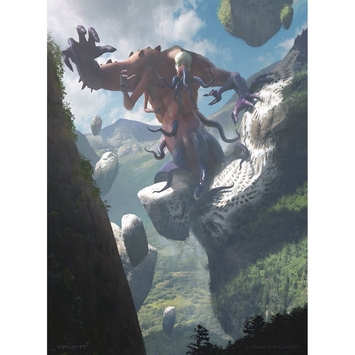 Breaker of Armies Print - Print - Original Magic Art - Accessories for Magic the Gathering and other card games