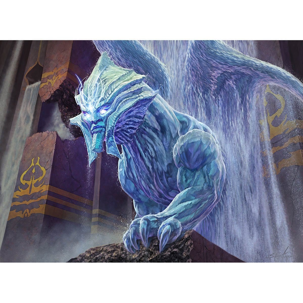 Riddleform Print - Print - Original Magic Art - Accessories for Magic the Gathering and other card games