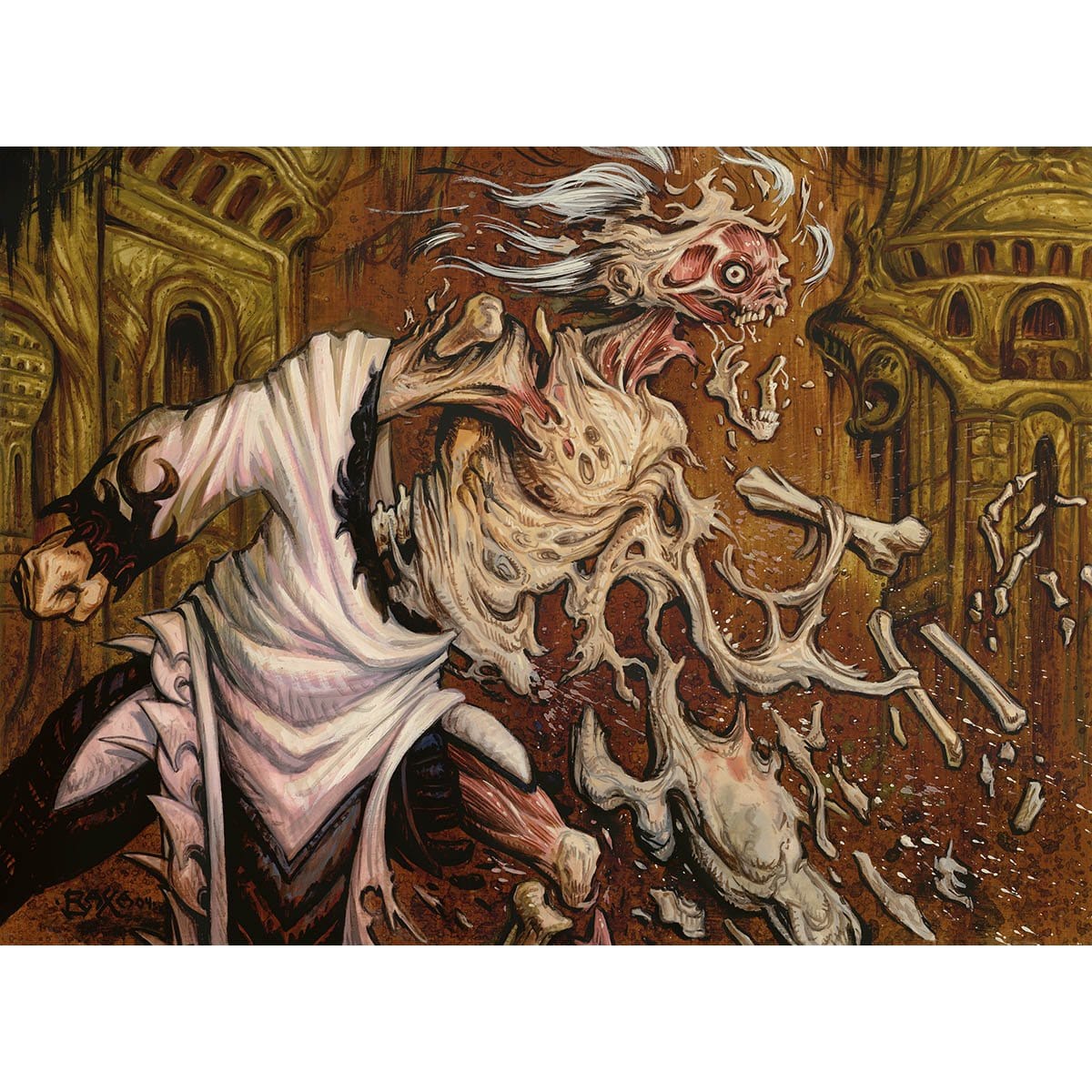 Rise from the Grave Print - Print - Original Magic Art - Accessories for Magic the Gathering and other card games