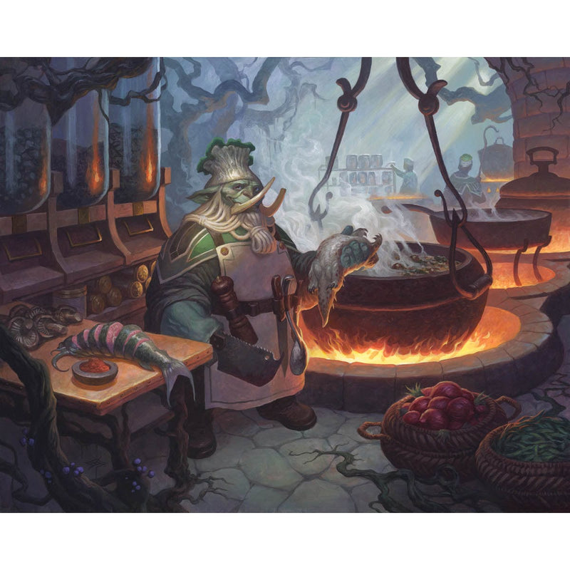 Gyome, Master Chef Print - Original Magic Art