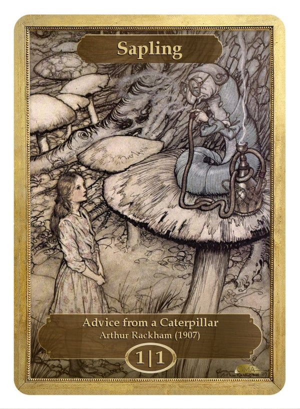 Sapling Token (1/1) by Arthur Rackham - Original Magic Art