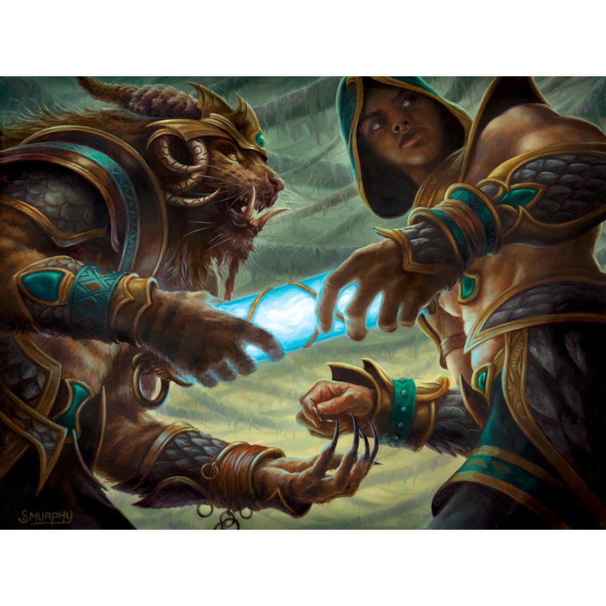 Dark Deal Print - Print - Original Magic Art - Accessories for Magic the Gathering and other card games