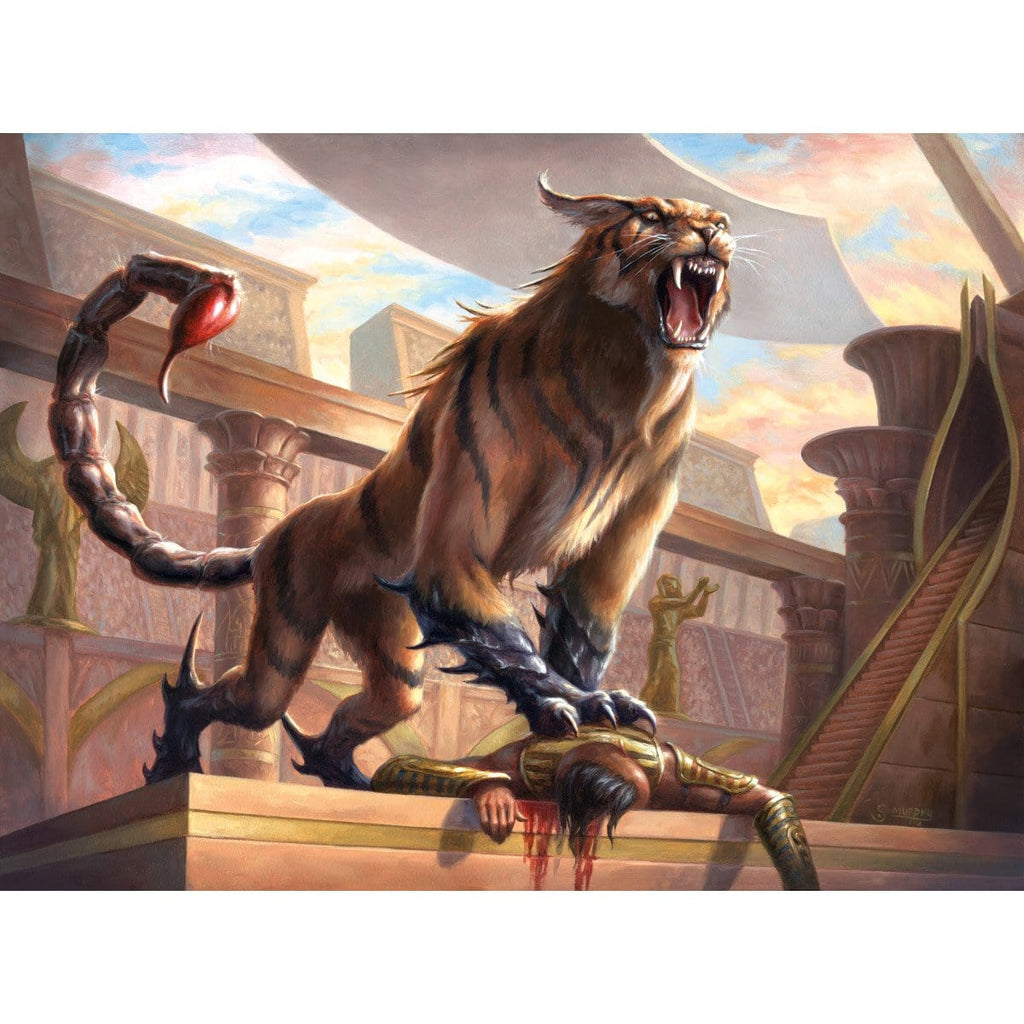 Heart-Piercer Manticore Print - Original Magic Art