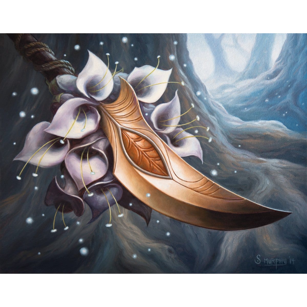 Touch of Moonglove Print - Print - Original Magic Art - Accessories for Magic the Gathering and other card games
