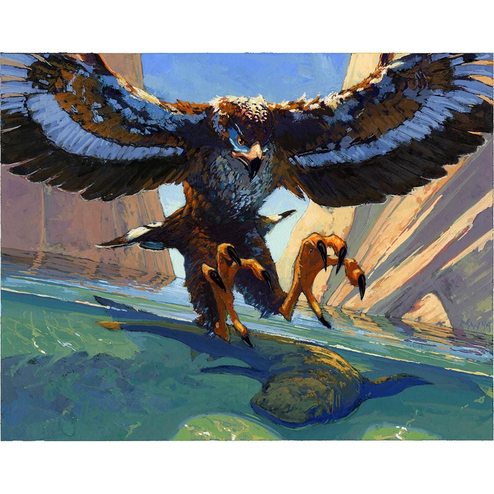 Sea Eagle Print - Print - Original Magic Art - Accessories for Magic the Gathering and other card games
