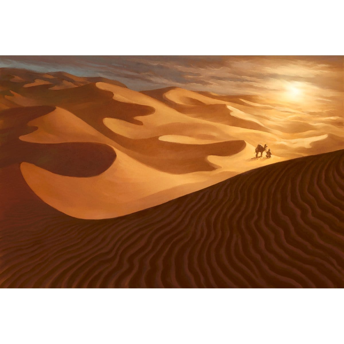 Sea of Sand Print - Print - Original Magic Art - Accessories for Magic the Gathering and other card games