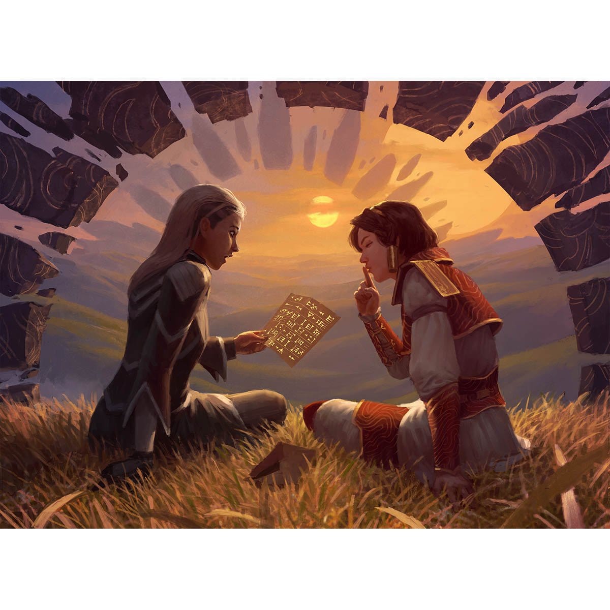 Secret Rendezvous Print - Original Magic Art