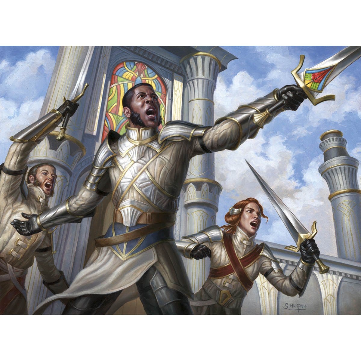 Sergeant-at-Arms Print - Print - Original Magic Art - Accessories for Magic the Gathering and other card games