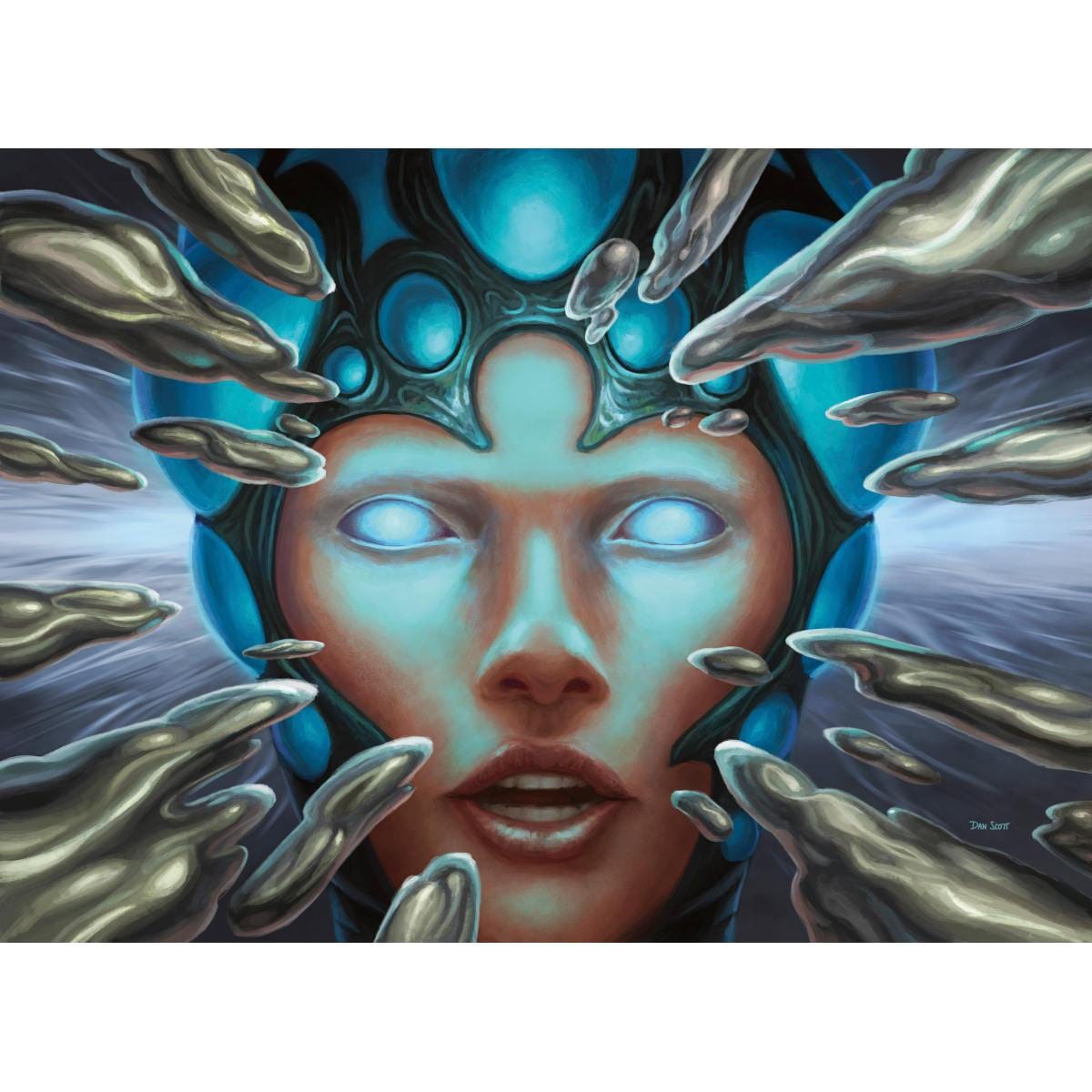 mtg portrait cards Serum Visions Print