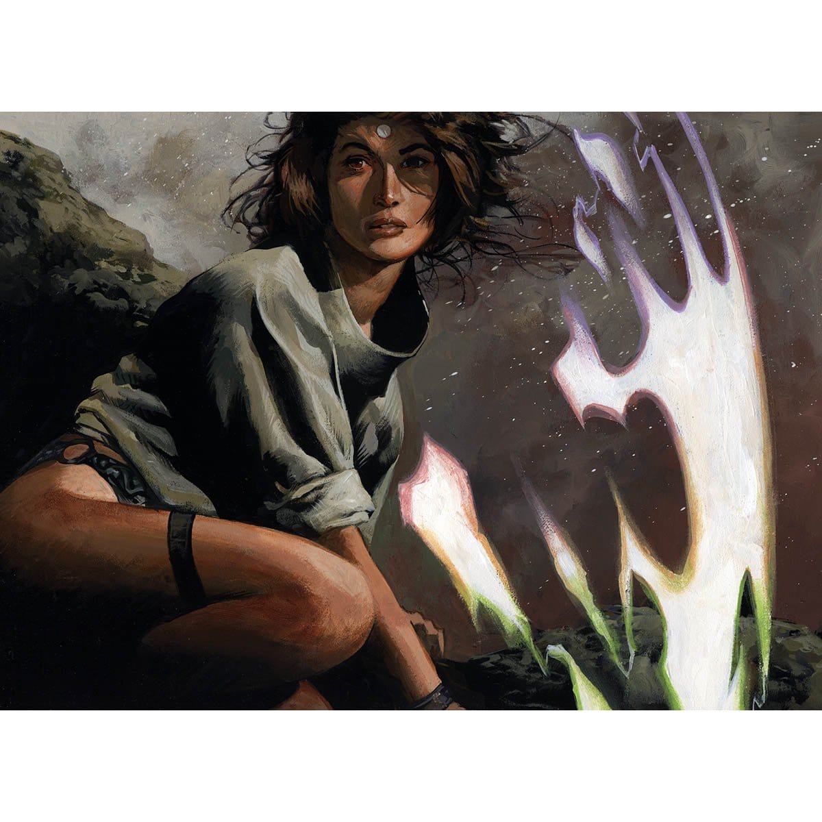 Shelter Print - Print - Original Magic Art - Accessories for Magic the Gathering and other card games