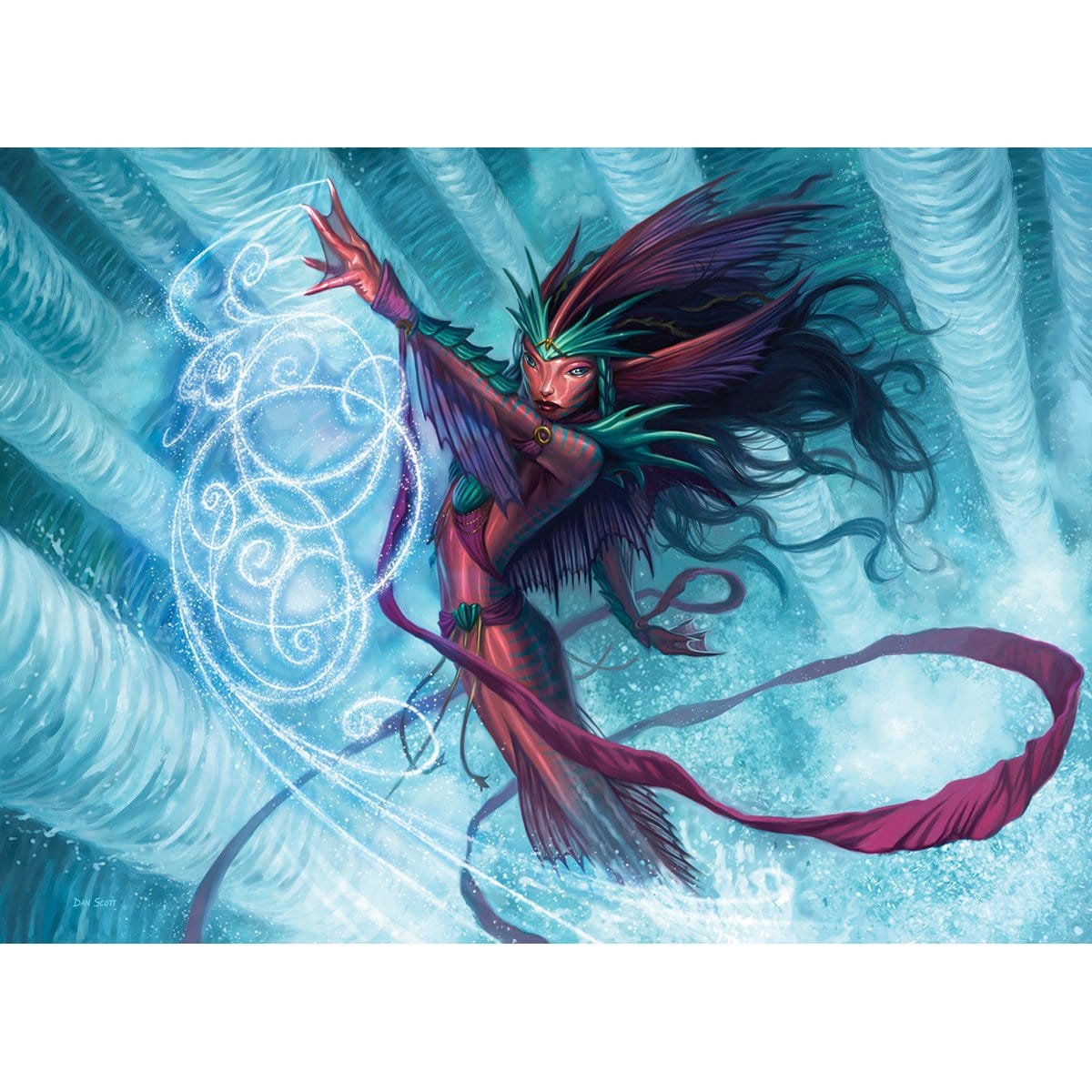 Sigil Tracer Print - Original Magic Art